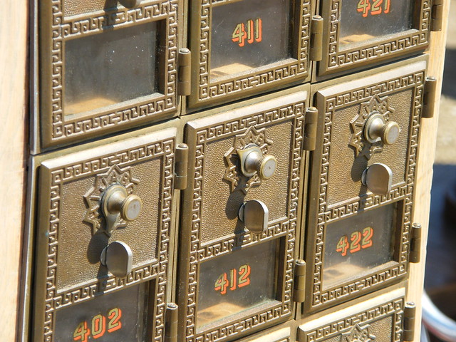 apartment mailbox