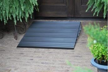 A wheelchair ramp updated for safety