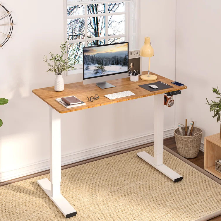mancheer height adjustable standing desk 