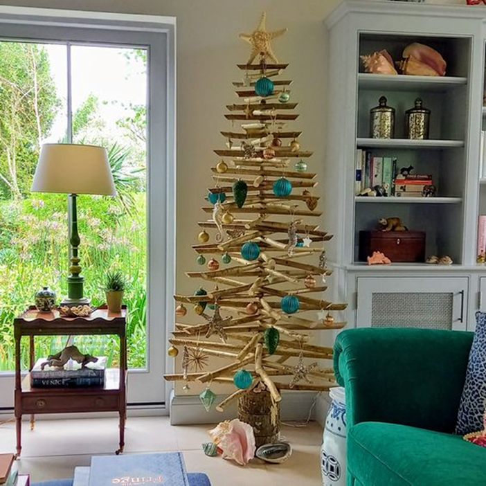 eco friendly wooden Christmas tree