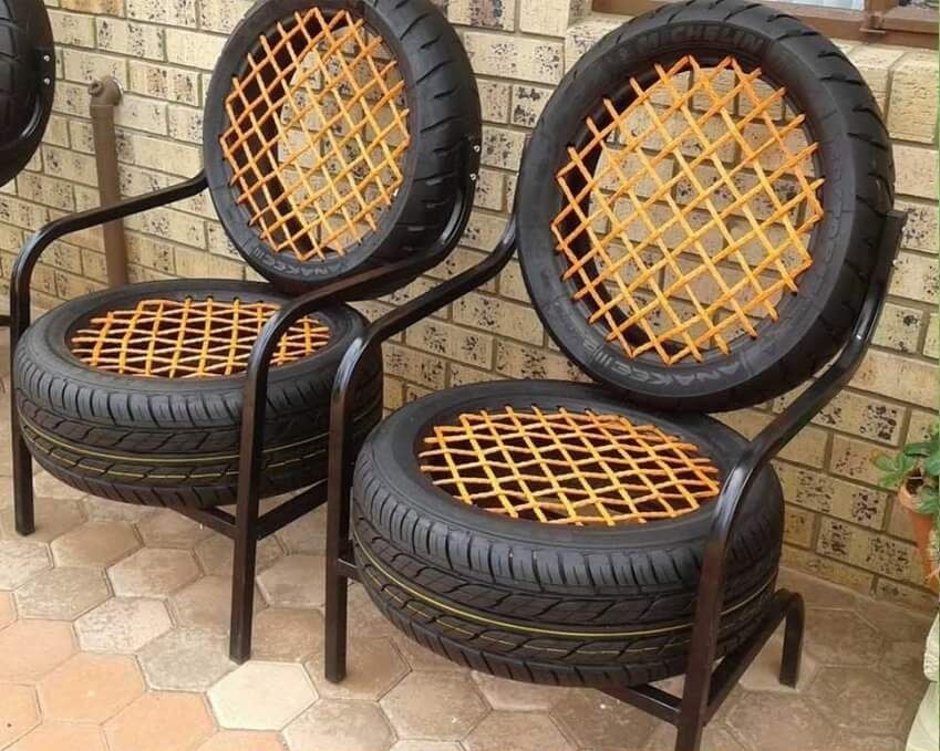 tire recycling using seats