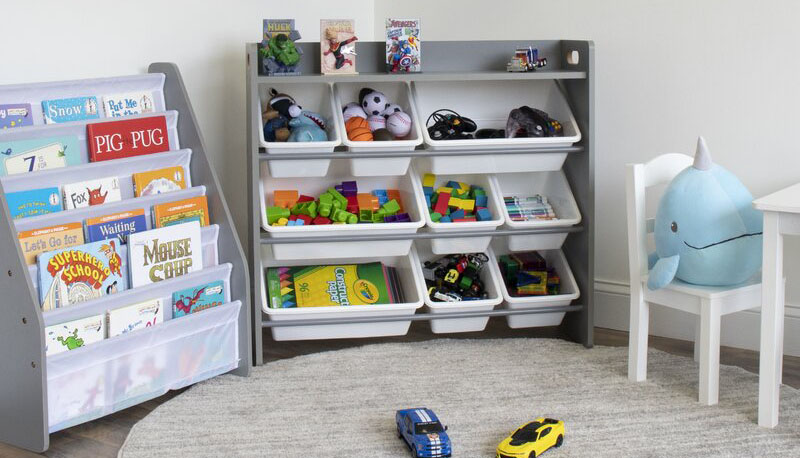 organizational toy storage bin for home with children