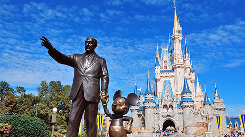 Opportunities to vacation to locations such as Disney World