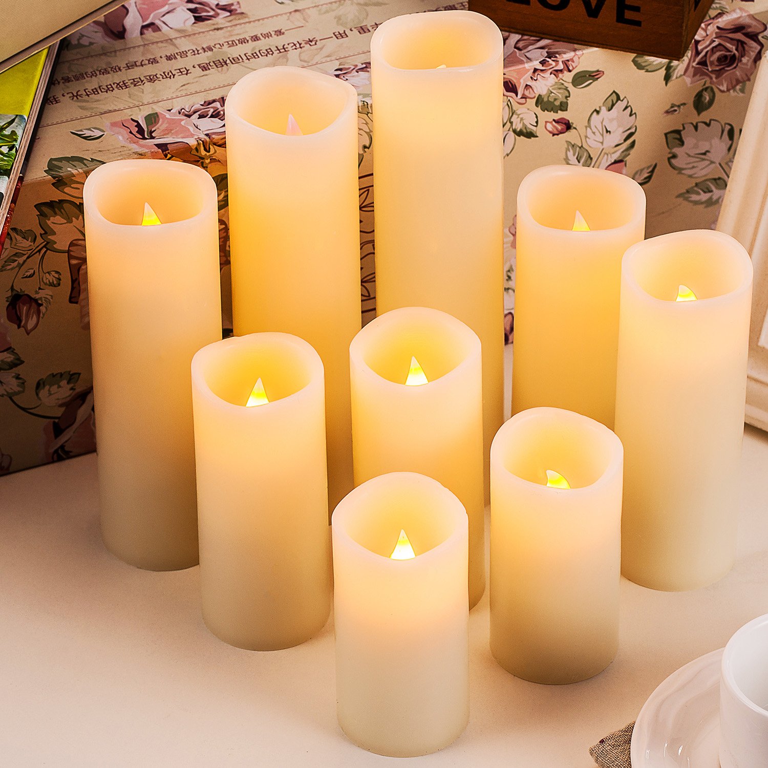flameless LED candles