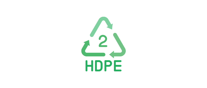 HDPE Recycle Symbol