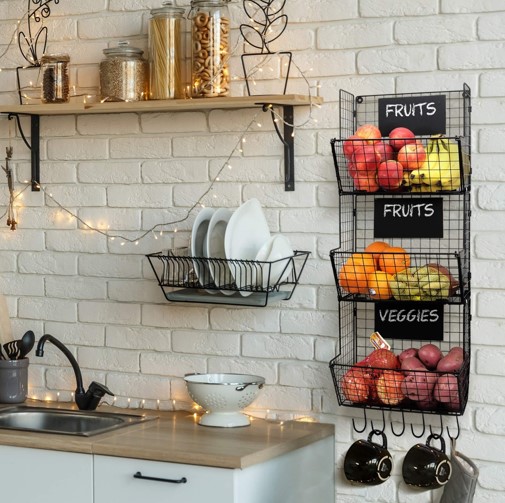 organize rack for the kitchen