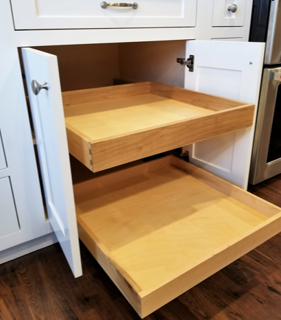 pull out drawer in kitchen