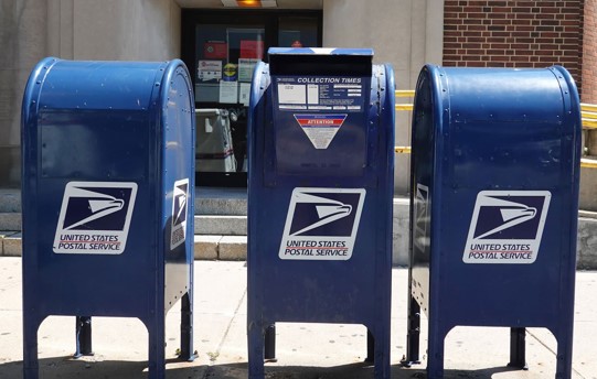 United States Postal Services Mailboxes