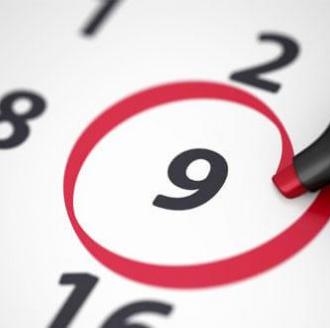 Marking your calendar for moving day