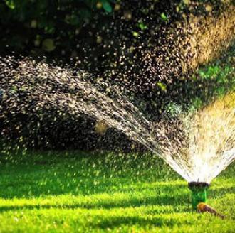 Watering is an important part of lawn care