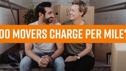 Do movers charge per mile?