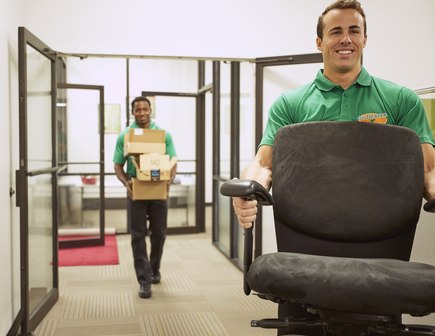 College Hunks Hauling Office Furniture