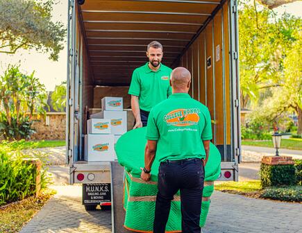 college hunks hauling junk moving team