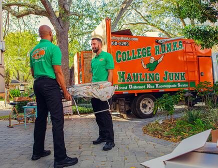 college hunks hauling junk eco friendly