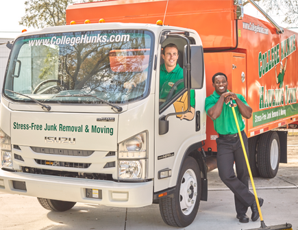 Hourly labor services for moving and junk removal