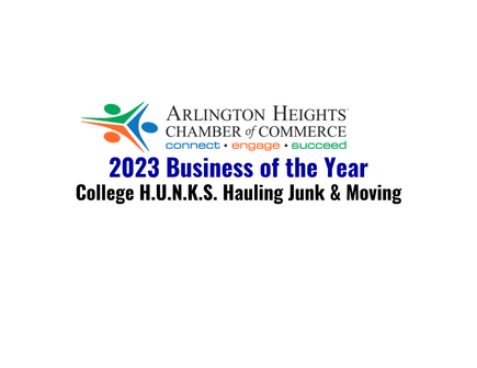 Proud members of the Arlington Heights Chamber of Commerce and recipients of the 2023 Small Business of the Year Award