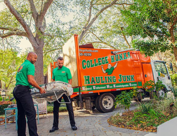 Junk Removal & Hauling Services College HUNKS Hauling Junk™